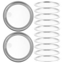 80 Pcs Easy Open Lid Aluminum Foil