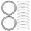 80 Pcs Easy Open Lid Aluminum Foil 1