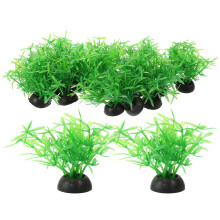 80Pièces Plantes Faux Aquarium Vertes Ornements Décoratifs