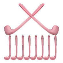 30Pcs Lightweight Pink Inflatable Golf Clubs for Concert and Party