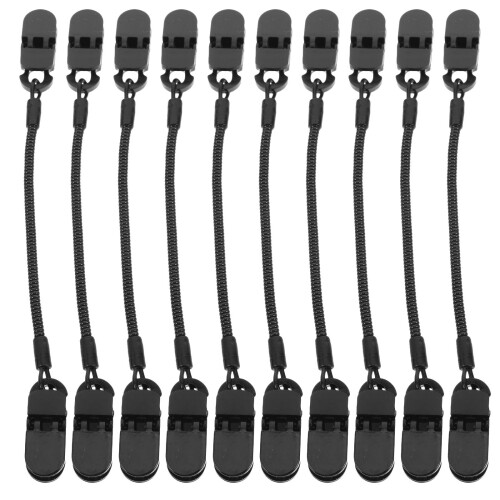 9Pcs Tpu Windproof Hat Clips Adjustable Strap Portable Cap Holders