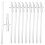 2Sets Liquid Silicone Reusable Straws Clear Portable for Daily Use 1