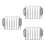 3Stk Outdoor Ablaufdeckel Mit Rostfreiem Drahtnetzfilter 9