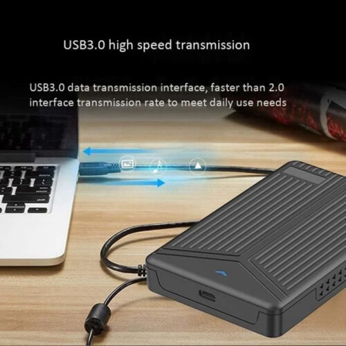 Θήκη φορητού σκληρού δίσκου USB 3.1 SATA 2,5 ιντσών SSD 15 χιλιοστών για φορητό υπολογιστή 2