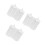 3Pcs Durable White Plastic Buildings Sand Table Model Kits 6