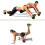 Abdominal Board/Ab Machine, Rally Ab Wheel, Multi-Function Pull Rope, Ab Wheel - Home Fitness 3