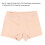 1Pièces Short Femme Beige Coton Extensible 3