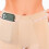 1Pièces Short Femme Beige Coton Extensible 5