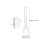 100Pièces Cuillères Pudding Glace Transparentes Jetables 2