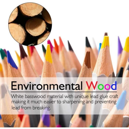Colored Pencils - Unspecified - 72 Pencils - Washable Canvas - Mixed - For Artists and Students 2