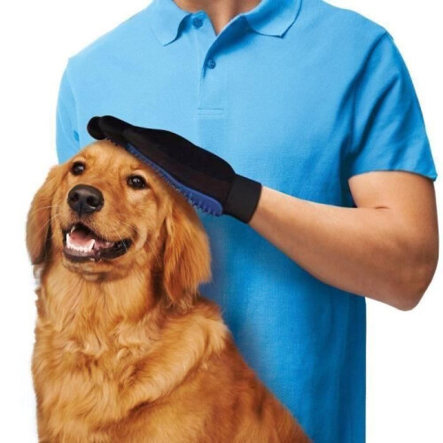 Verzorgingshandschoen - Niet gespecificeerd - Recht - Massage - Ontharing - Blauw 1