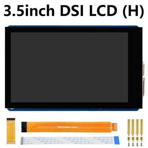 3.5inch  Capacitive Touch Display, 5-Point Touch,800x480 IPS Display Panel, for Raspberry Pi Series Boards 1