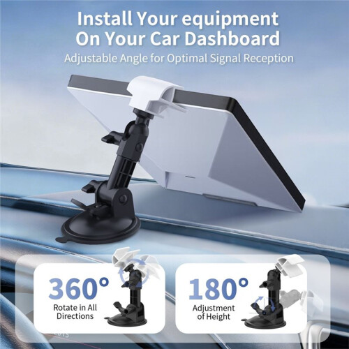 For Starlink  Car Interior Bracket Device Center Console Bracket Car Suction Cup Mounting Bracket 2