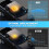 LED Emergency Beacon Strobe Light with Car Ceiling Light,Suction Cup Magnetic Base,12-24V,Brilliantly Bright and Compact 6