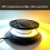 LED Emergency Beacon Strobe Light with Car Ceiling Light,Suction Cup Magnetic Base,12-24V,Brilliantly Bright and Compact 9