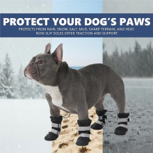 Waterproof Dog Shoes, Non-Slip and Breathable Dog Boots and Foot Protectors, Dog Hiking Boots 90