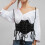 Modischer Underbust Taillengürtel Faux Leder 6
