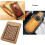Leather Stamps,3 Pack Professional Leather Stamping Tools for Leather  Design Working 7
