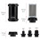BLACK AN6 Inline Fuel Filter E85 Ethanol with 100  Stainless Steel Element 6