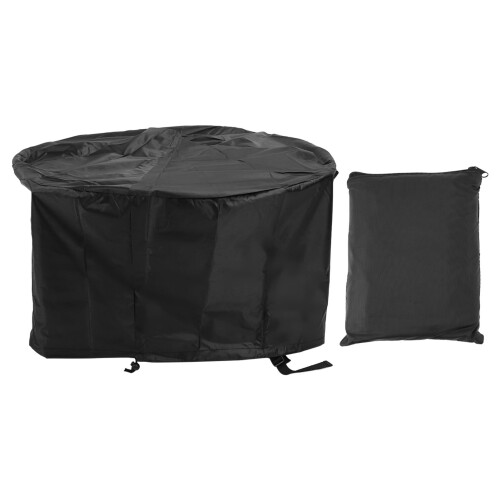 Silber 420D Sand Wassertischabdeckung 87x87x45 cm 2