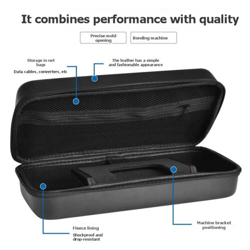 Hard Carrying Case for  Legion Go S Game Console Anti-Drop Shockproof Case Handheld Console Protective Case White 1