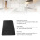 Couvre-plaque de cuisson en silicone 71x50 cm antidérapant 8