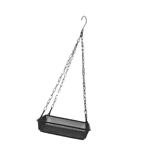 Rust-Resistant Hanging Bird Feeder Tray