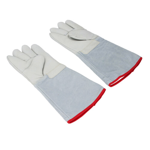 LN2 Antifreeze-Handschuhe 40.0cm Leder-Thinsulate 2