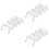 3Stk Taco Halter Tortilla Roll Rack Silber 6