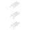 3Stk Taco Halter Tortilla Roll Rack Silber 8