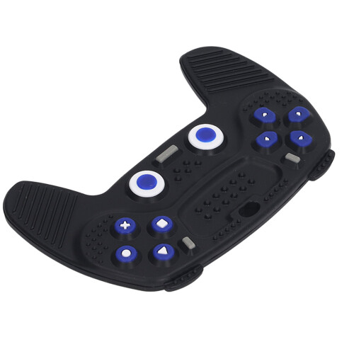Giochi Bauletto in Silicone Morbido a Forma di Controller Nero 2