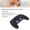 Giochi Bauletto in Silicone Morbido a Forma di Controller Nero 11