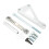 Aluminum Alternator Bracket Kit for Chevy SBC 350 Small Block Engine 9
