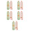 10Stk Kinder Fußmessgerät Schuhgrößen Tool Leichtem ABS Multicolor 7
