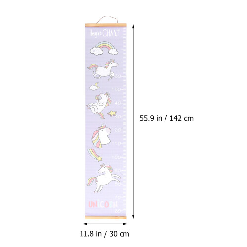 1Pièces Règle De Murale Durable Bois Violet Style Nordique 1