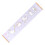1Pièces Règle De Murale Durable Bois Violet Style Nordique 6