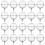 100St Plastic Transparante Chocolade Bouquet Cups Candy Houder 1