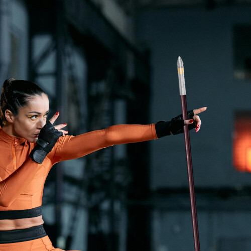 Ornement Pointe Épée Tai Chi Accessoire Décor Résistant 2