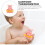1Pièces Thermomètre Électronique Rose Pour Bain Bébé 7