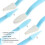 3Sets - Und Wischstifte Plastik Mit Für Skizzen 6