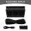 1Set Zwarte Ventilator Auto Interieur Plastic+metaal Energiebesparend 8