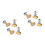 2Sets Hexagon Messing Und T-Nuts, Für Foil Boards 6