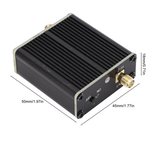 High Z Amplifier 600mAh, 50x45x18mm for SDR Loop Antennae 1