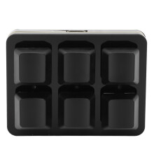6-Tasten Kleine programmierbare RGB-Tastatur Schwarz