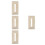 4Ensembles Accessoires Bois Khaki Pour Argile 4