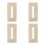 4Ensembles Accessoires Bois Khaki Pour Argile 6