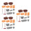 3Ensembles Jouet Ferme Multi-Couleur Plastique Outils Et Grange 4