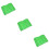 3Pièces Vert Portable Pour Camping 9