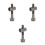 3Pièces Vis De Fixation Titane Pour De Argent Durable 5