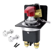 300A Heavy Duty Battery Disconnecter Isolator with Keyhole for RV Campers Van Truck Boat